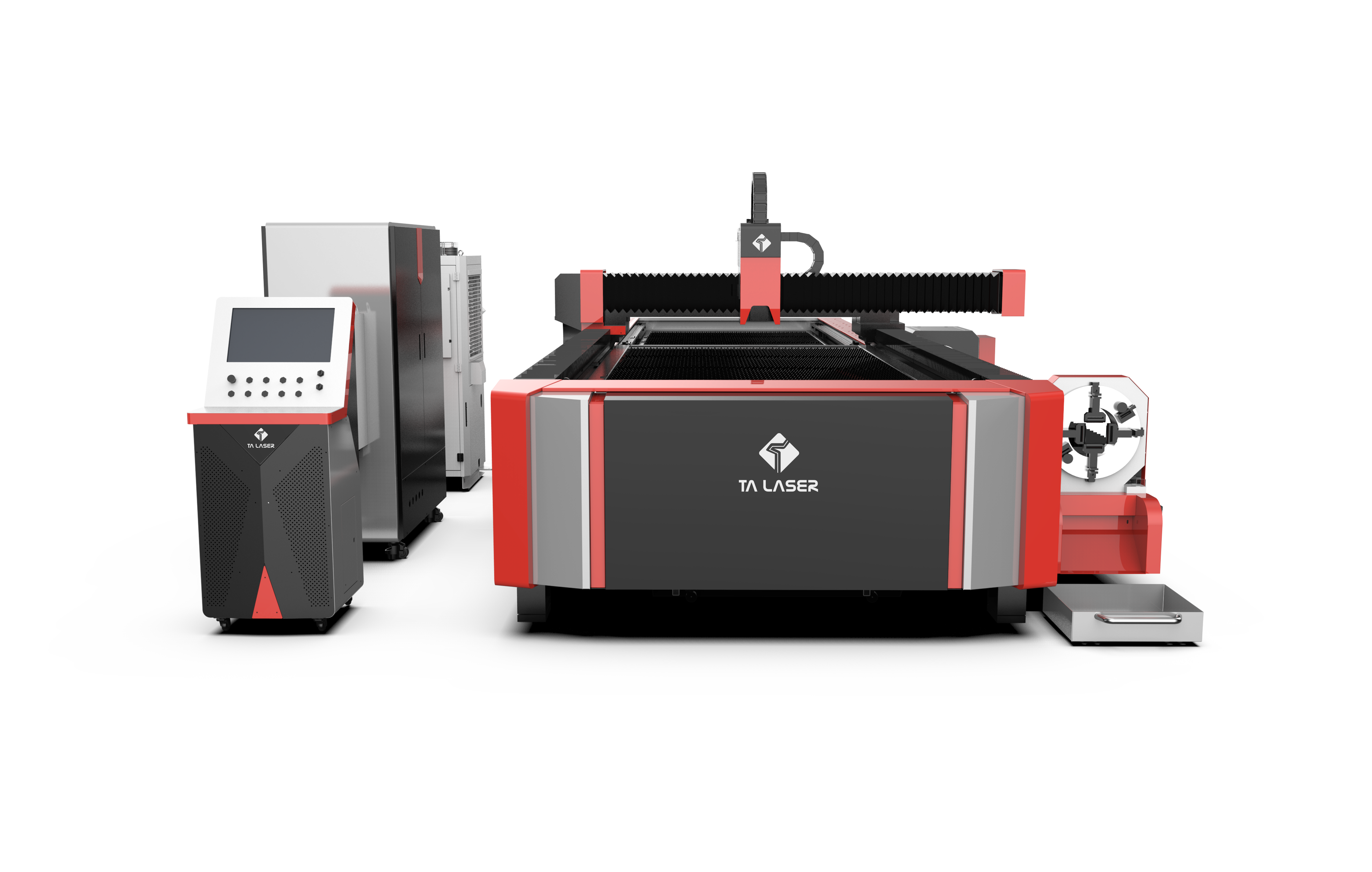 Металлический лист с открытым типом и 3 -метровый лазерный режущий аппарат