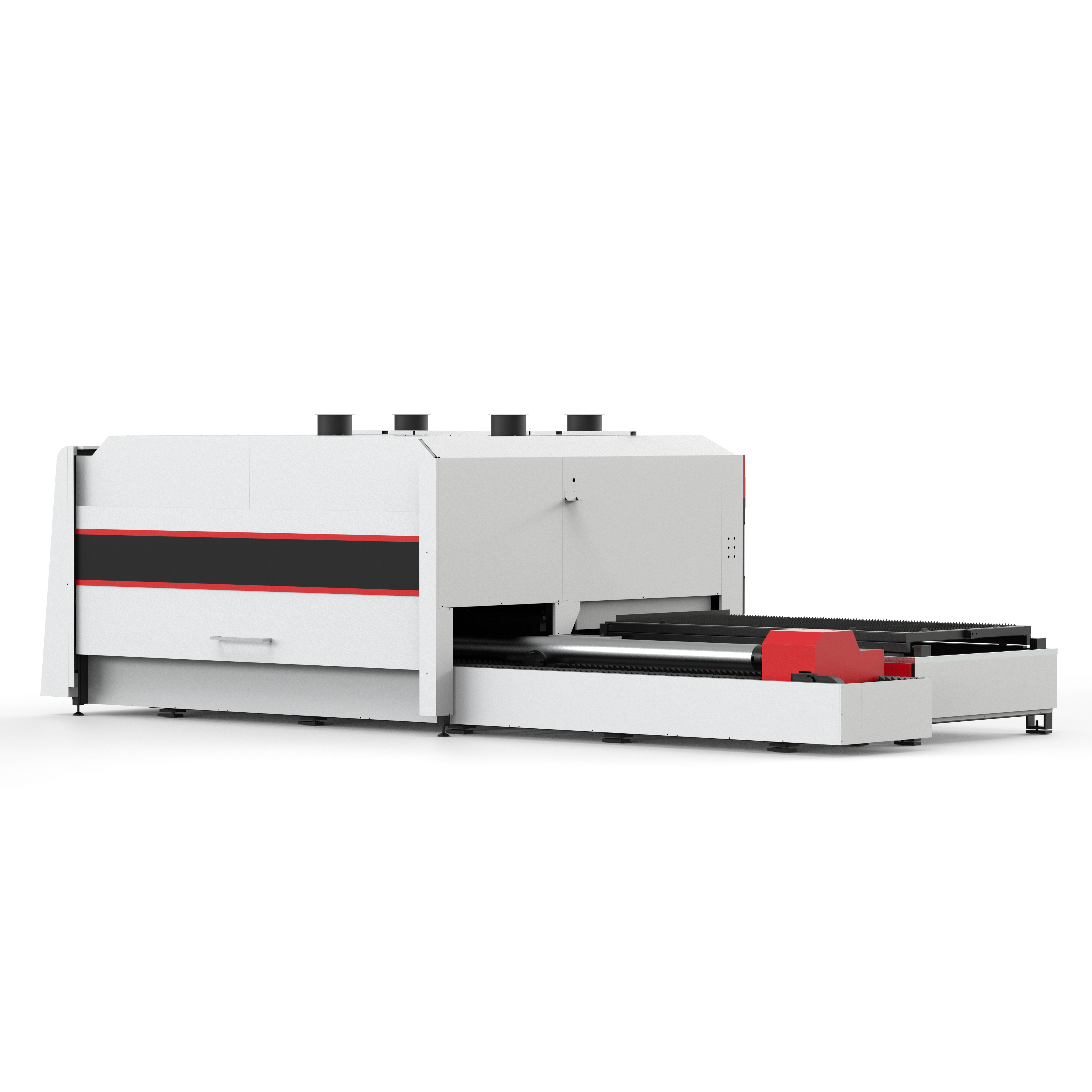 Закрытый тип биржевой таблицы лазерной резки с системой резки трубки