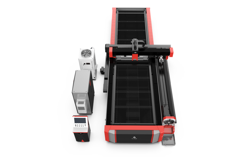 Металлический лист с открытым типом и 3 -метровый лазерный режущий аппарат