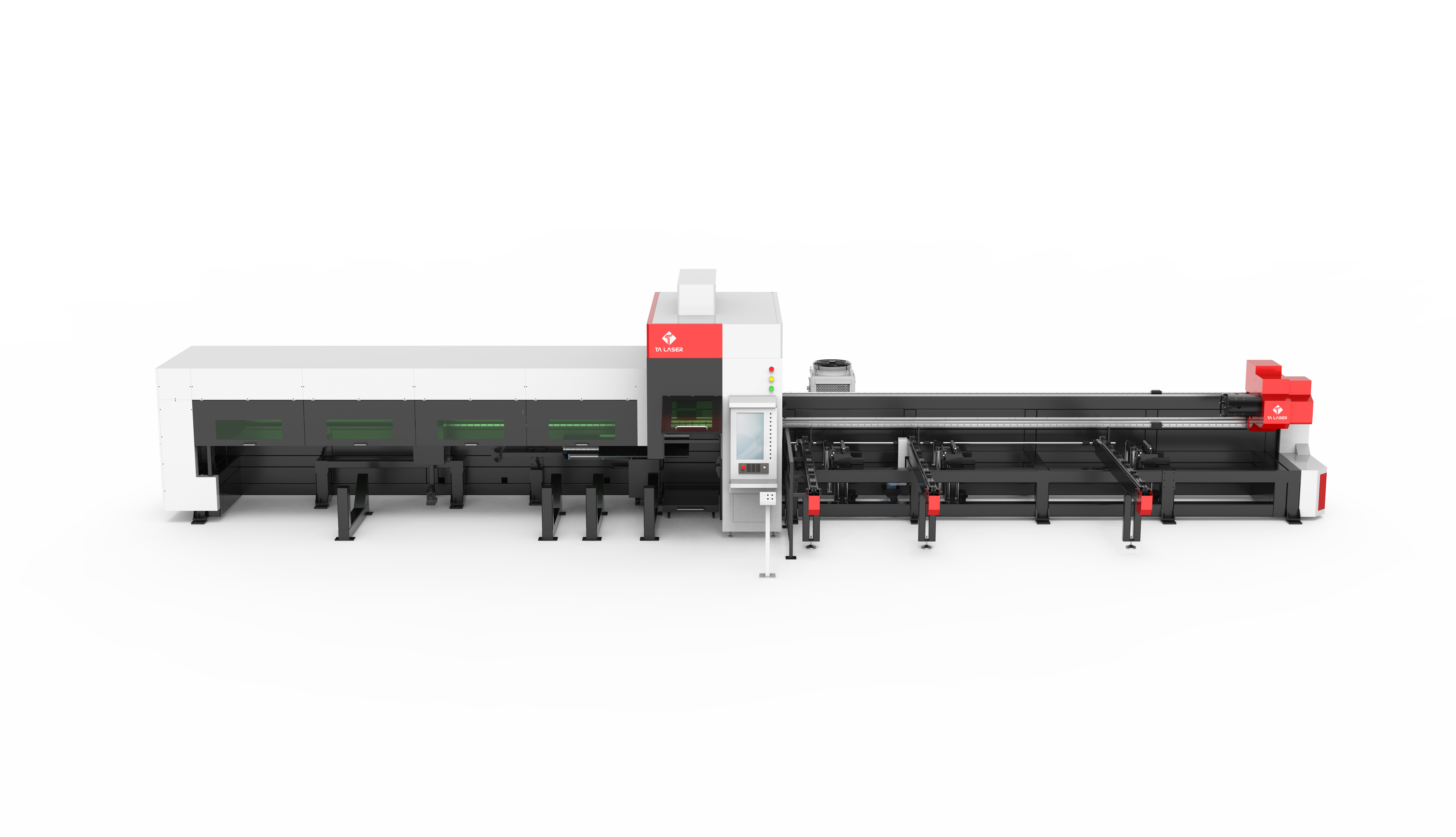 TA-FLT6060-B-8A-6000W с полуавтоматической системой загрузки 