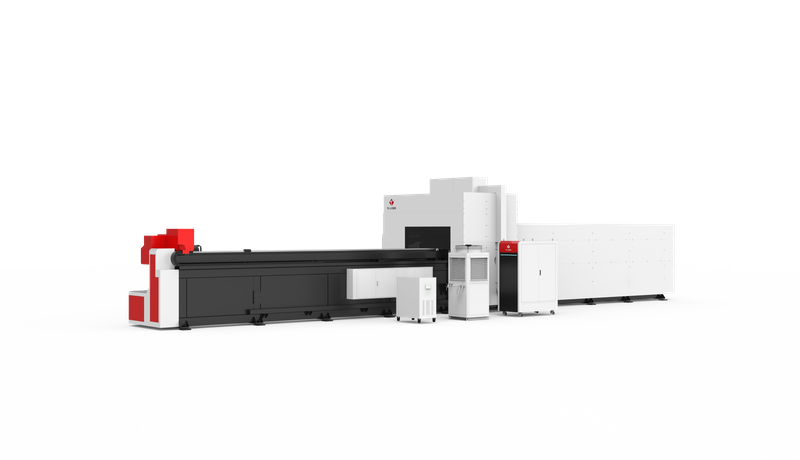 TA-FLT6060-B-8A-6000W с полуавтоматической системой загрузки 